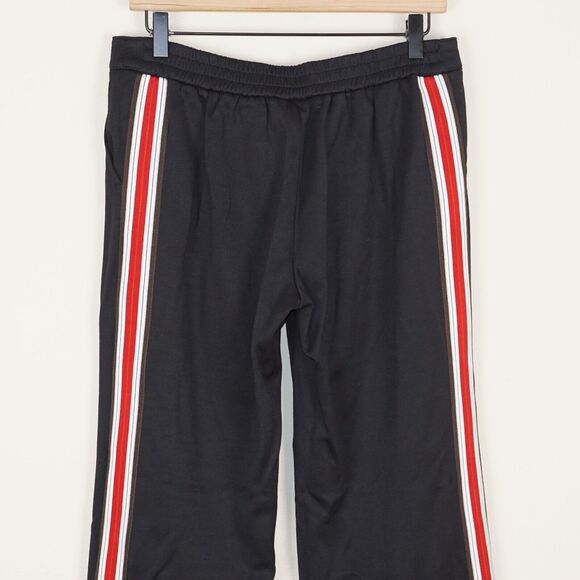Akris Punto Marla Wide Leg Side Striped Knit Tuxedo Trousers Sweatpants Women 8 - Picture 3 of 15